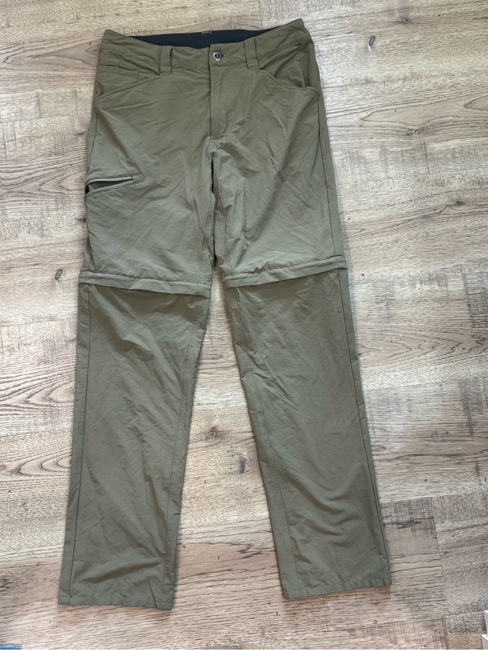 Patagonia Men's Olive Convertible Cargo Pants